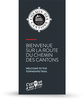 Carte routière du Chemin des Cantons